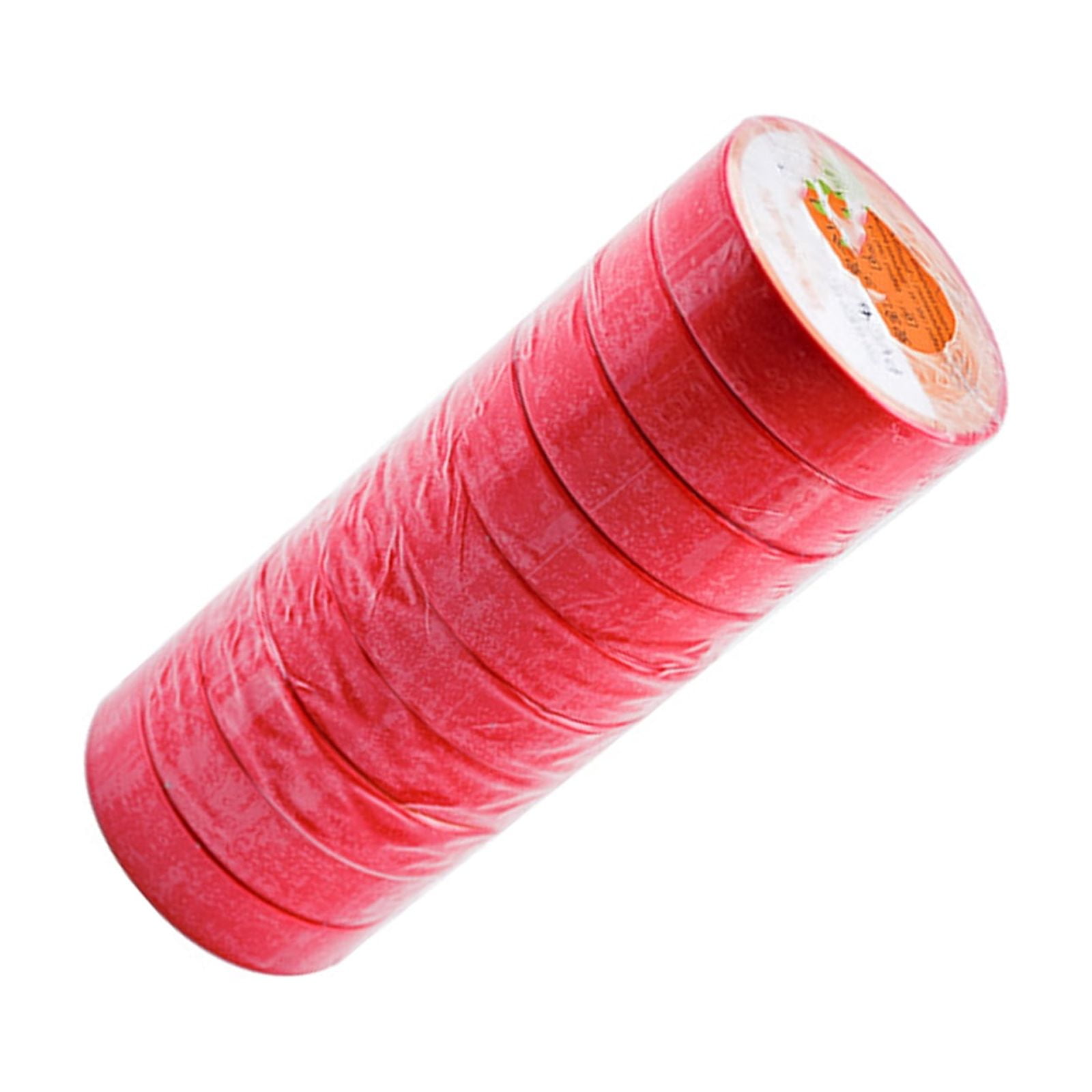 10 Roll Electrical Insulation Tape High Temperature Resistant PVC Insulating Tape for Wire Cable Splices Easy to Use