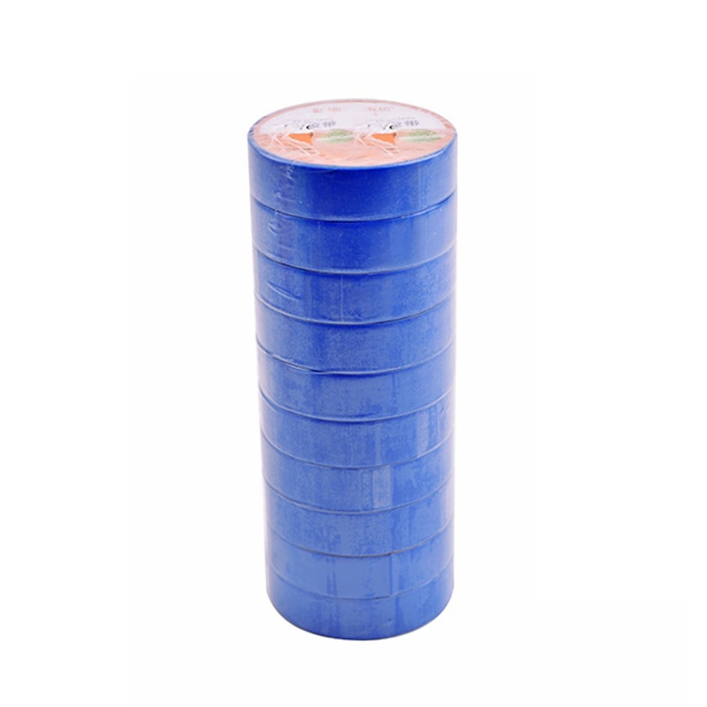 10 Roll PVC Electrical Insulation Tape for Home Industrial and Automotive