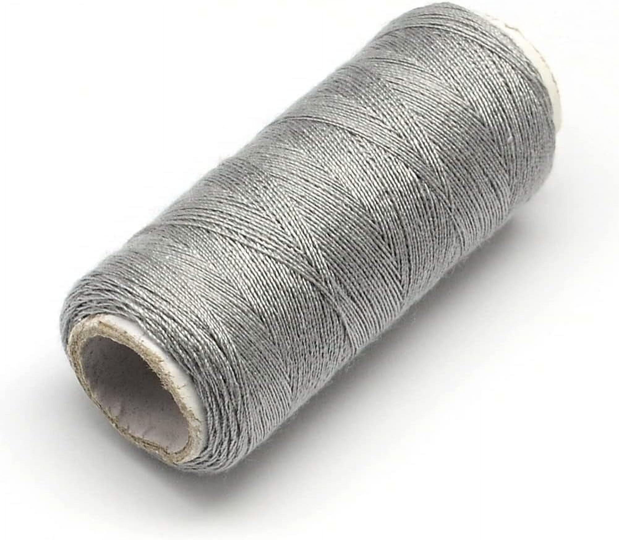 10 Rolls 1200m 0.1mm 402 Polyester Sewing Thread Cords Hand Quilting ...