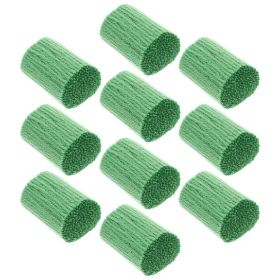 10 Rolls Crochet Yarn for Kids, Cut Yarn for Hook & Latch Hook, Embroidery Carpet Thread, Acrylic Yarn for Crafts and Rug Making