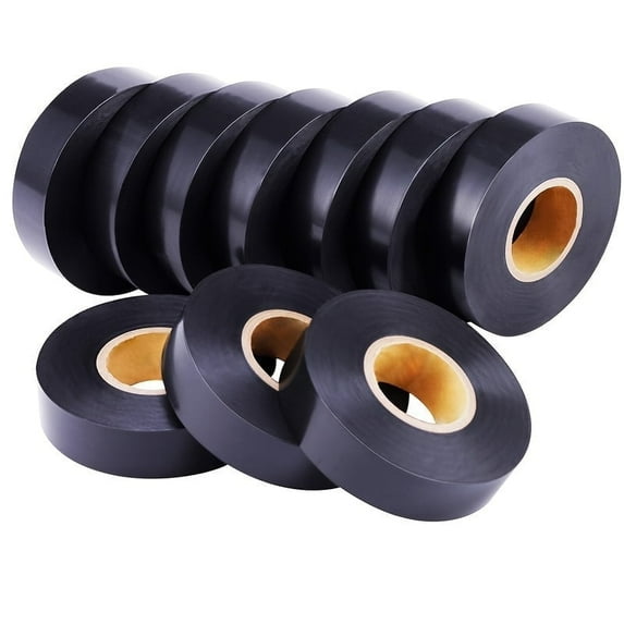 10-Roll Electrical Tape Set – Heavy-Duty Multi-Color PVC Insulation for Automotive, Household, DIY, Wiring, Repairs & Electrical Projects