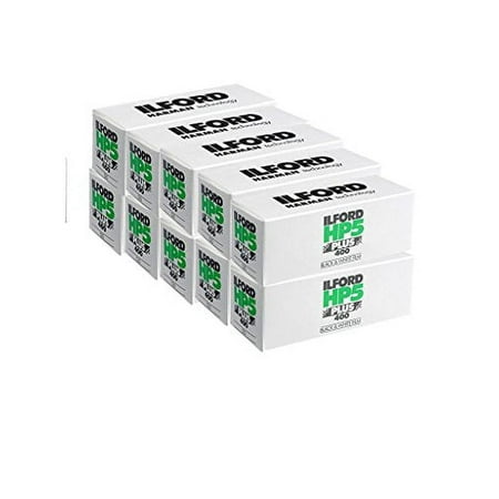 10 Rolls Ilford HP5 400 120 Film