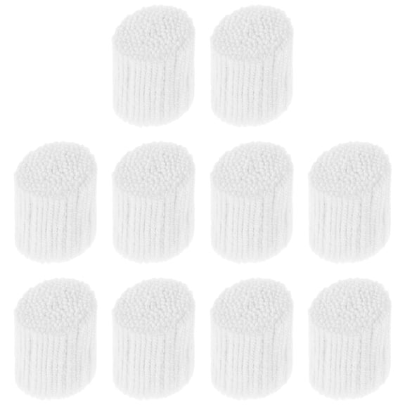 10 Rolls Latch Hook Rug Yarn Set, Wool Yarn for Knotted Rug Crafting and Needlework Projects
