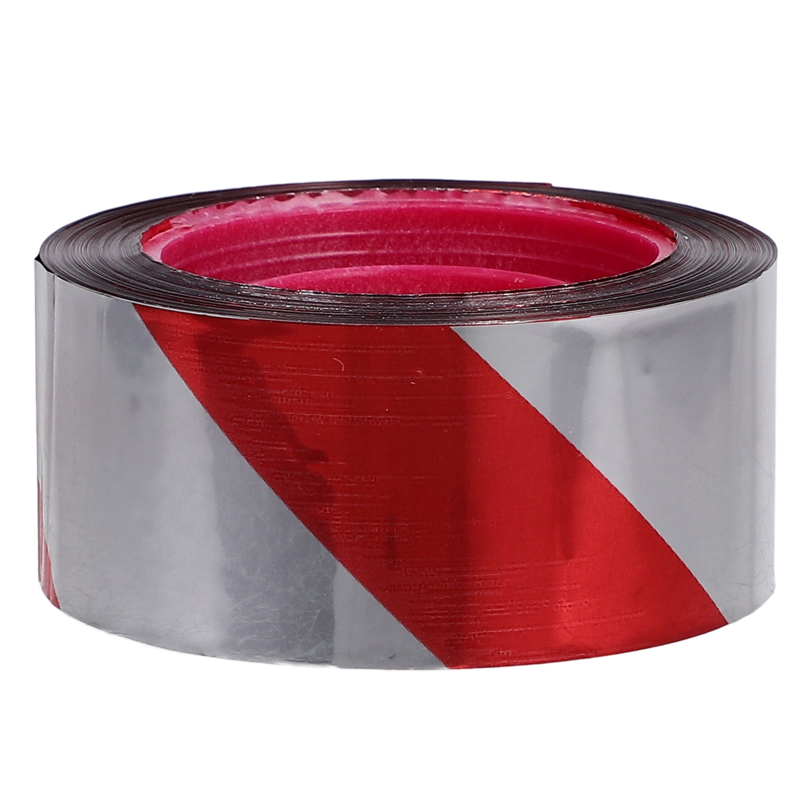 10 Rolls Red White Hazard Warning Stripes Barricade Tape Non-Adhesive ...