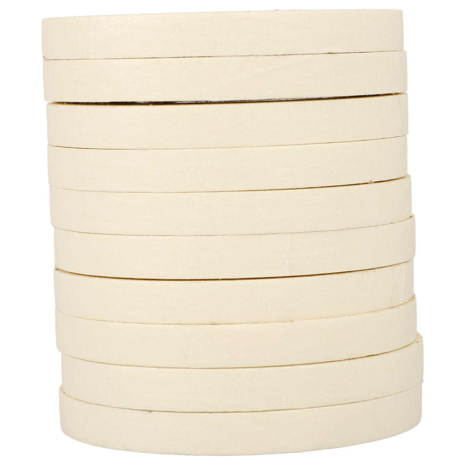 10 Rolls Masking Tape for Diy Paint Projects Residue Free Decorative Tapes 20 Meter per Roll