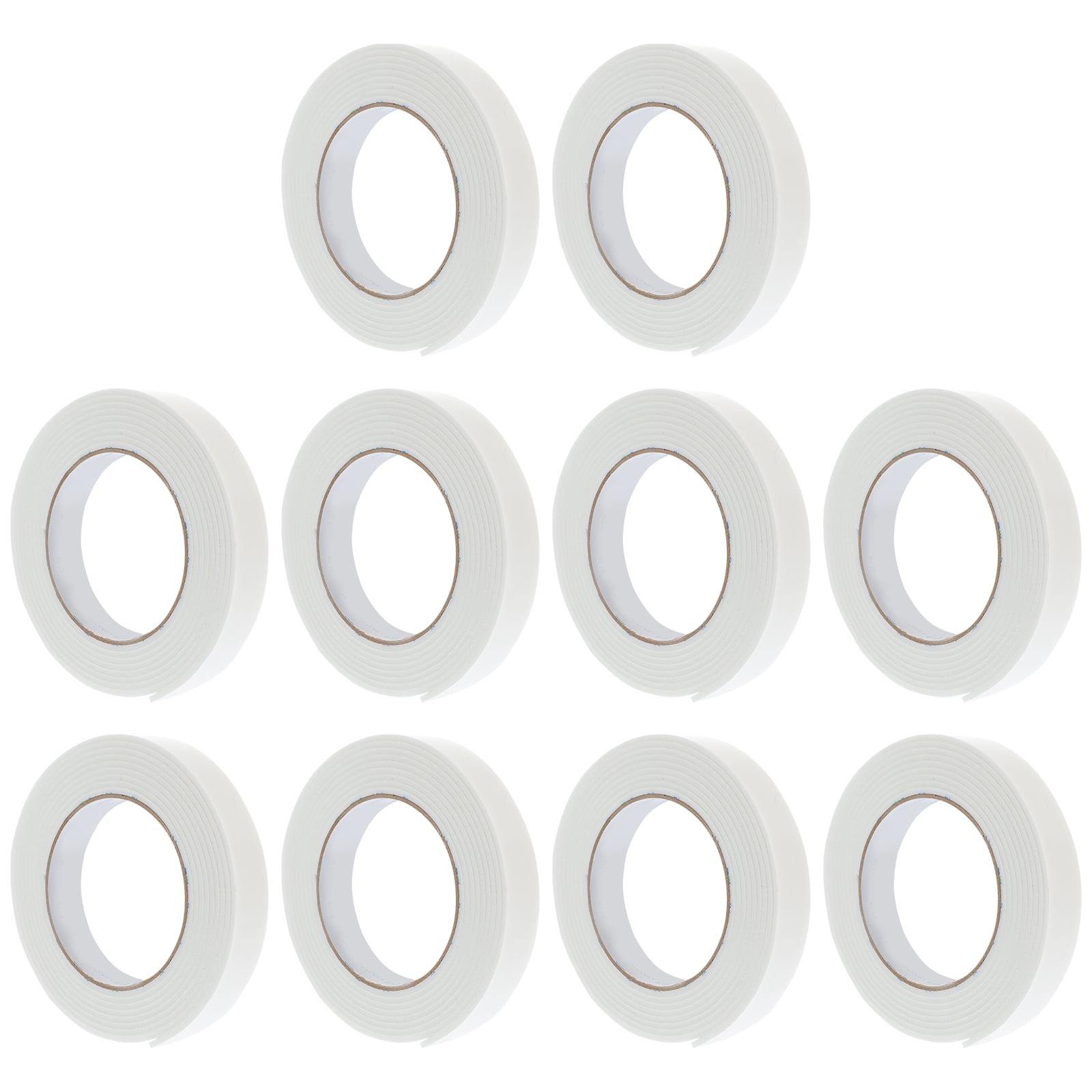 10 Rolls Wood Edging Strips Edges Banding Strips Flexible Tape Trim for