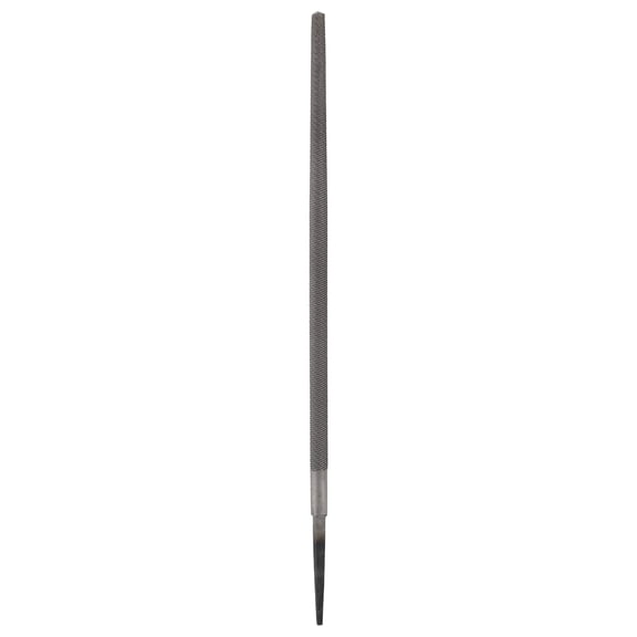 10" Round Bastard Cut File Bastard Metal File without Handle, Grey