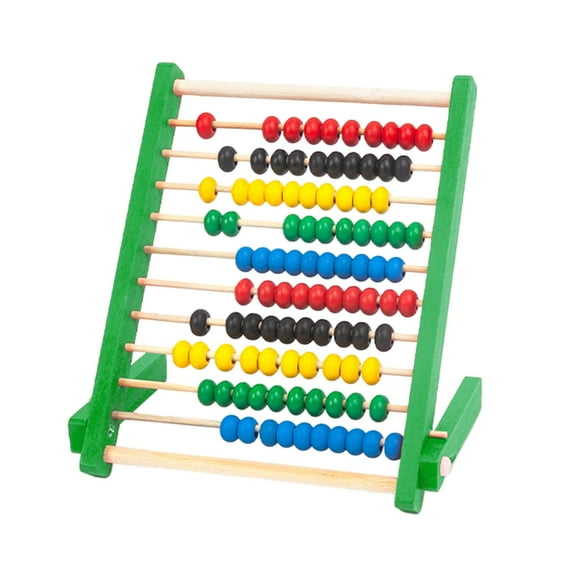 10 Row Counting Frame Development Math Number Games Addition and Subtraction Green