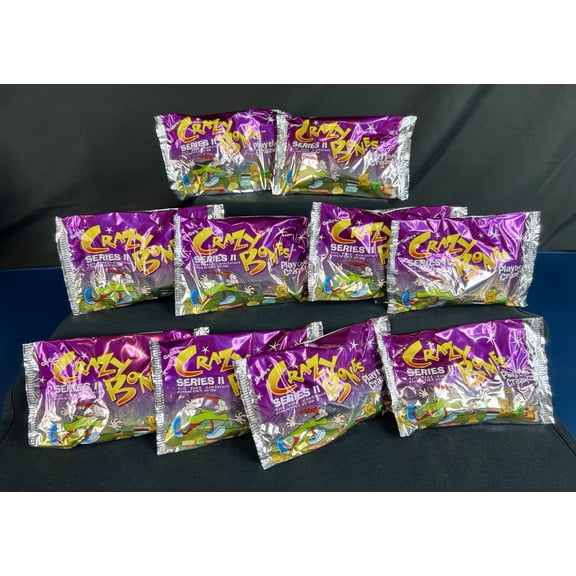 10 Sealed Packs GoGos Crazy Bones Things Series 2 40 Figures Total Original