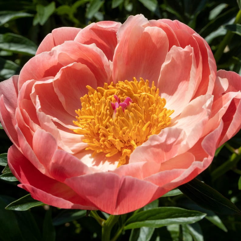 10 Seeds Pink Coral Peony - Heirloom Peony Seeds for Garden Blooms