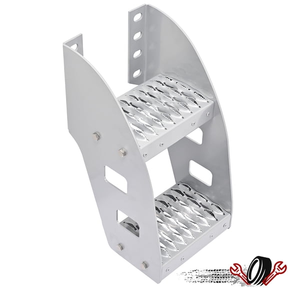 10 Semi Truck Frame Step Mounted Side Step w/Mounting Hole For Peterbilt Frame