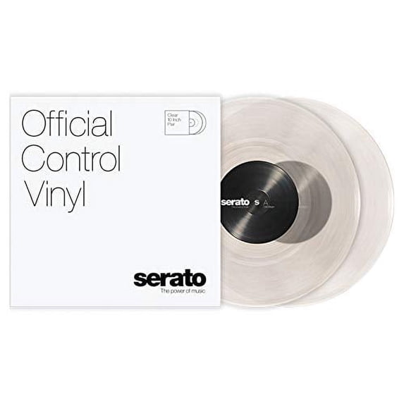 10" Serato Standard Colors (Pair) CLEAR