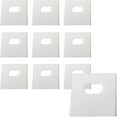 (10 Set/20 Pieces) Clear Vertical Blind Tabs Vertical Blinds Tabs/Blind Fixers For Vertical