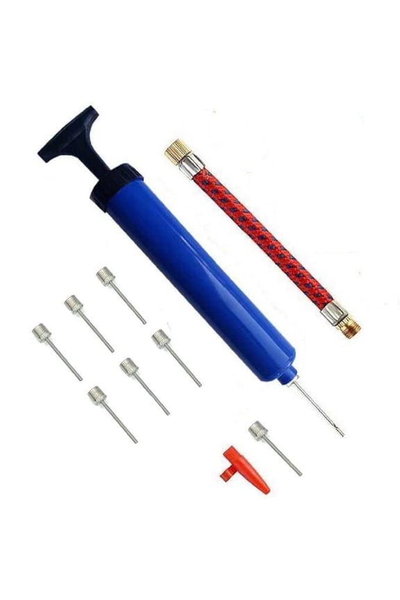 10 Set Artrylin Manual Fast Ball Pump,Air Pump for Inflatables,Air Pump with Needle and Nozzle,for Athletic Basketball, Soccer, Volleyball, Football, Sport Ball and Swimming Ring - Faster Inflation