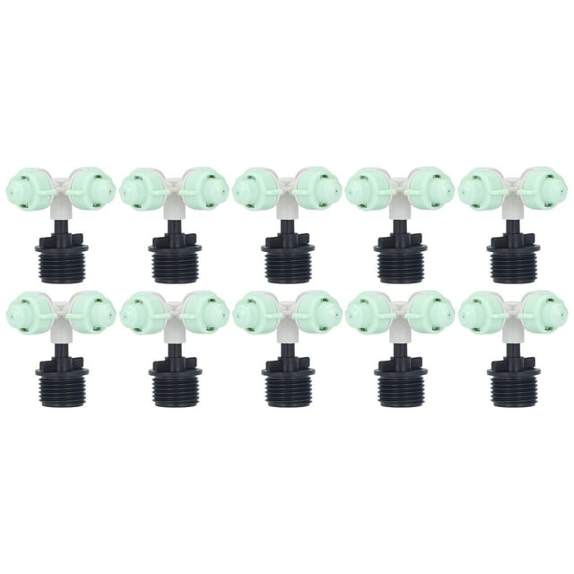 10 Set Cross Atomizing Micro Sprinkler Garden Drip Irrigation Head