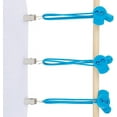 thumbnail image 1 of 10 Set Cross-Stitch Side Clips Blue Adjustable Fabric Fastening Clip Cross Stitch Fabric Holders Accessories Universal Canvas Clips for Cross Stitch Needlework Embroidery, 1 of 9