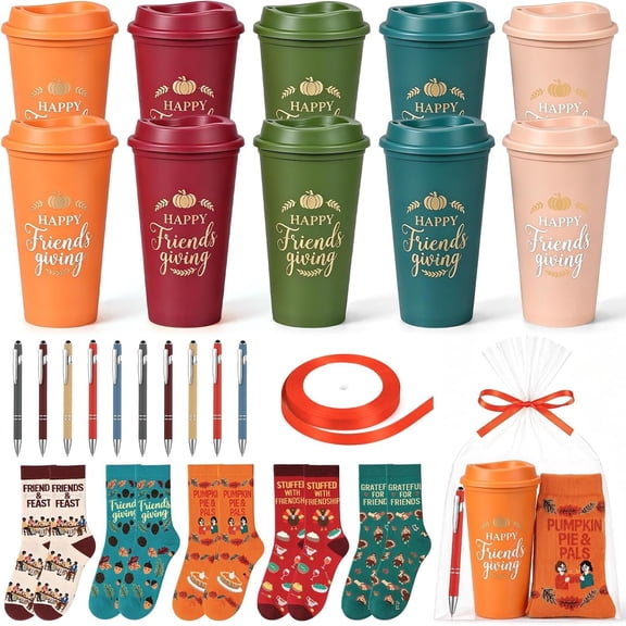 10 Set Friendsgiving Gifts Adult Fall Thanksgiving Party Favors Bulk