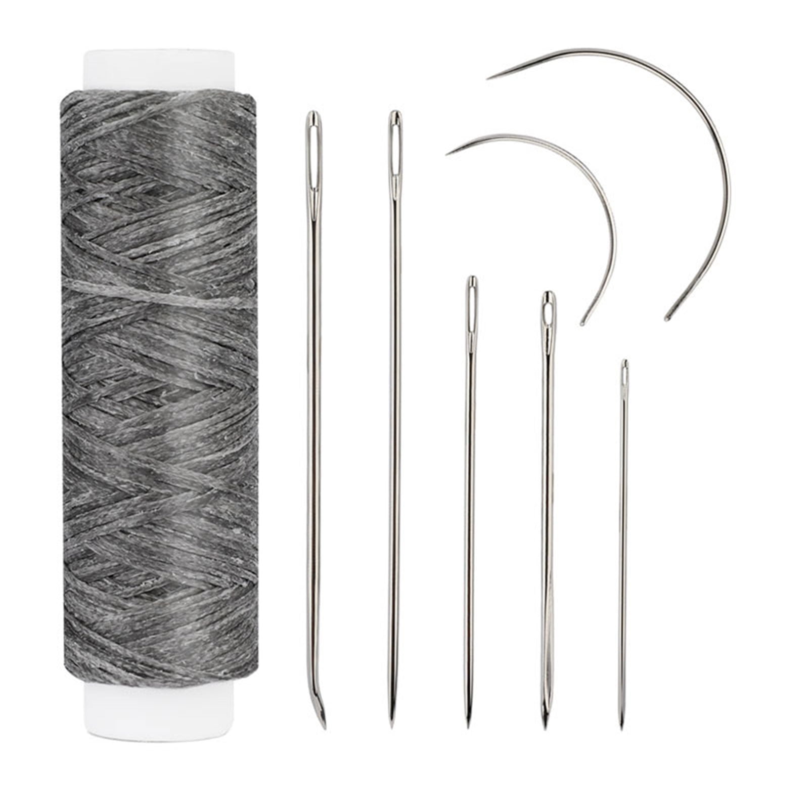 10 Set Leather Sewing Needle Set Upholstery Needle Curved Needle Embroidery Needle Leather Hand Sewing Needle for Craft