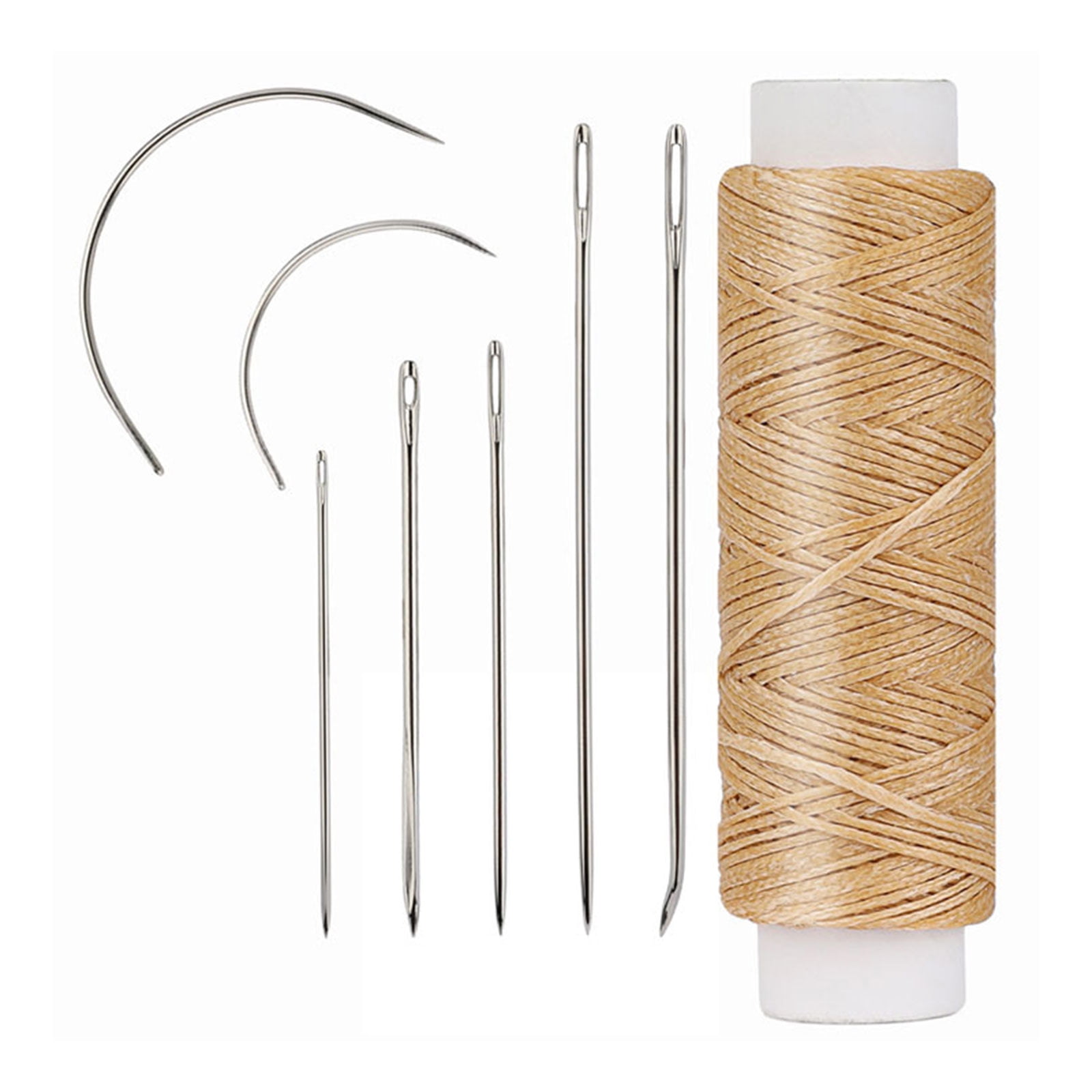 10 Set Leather Sewing Needle Set Upholstery Needle Curved Needle Embroidery Needle Leather Hand Sewing Needle for Craft