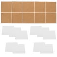 thumbnail image 1 of MEIBUTYUP Ceramic Sublimation Blanks for Tableware, Set of 10 Drink Mats, 1 of 6