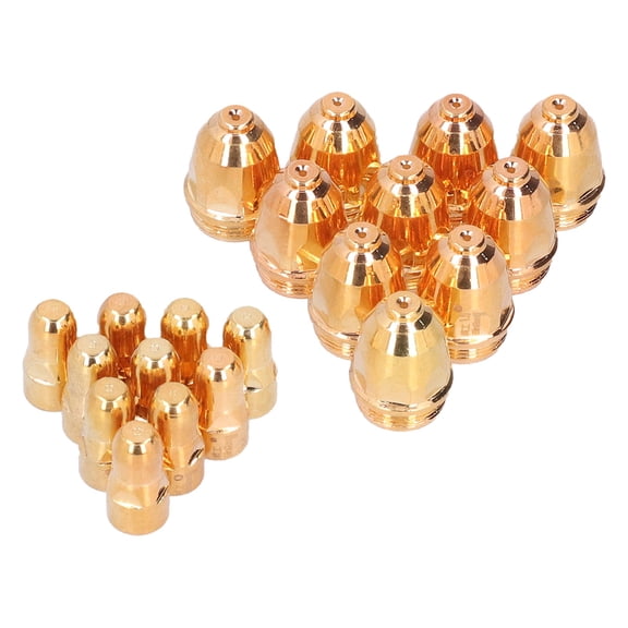 10 Set Plasma Cutter Consumables Electrode Tip Kit Nozzle Torch Accessories 1.5mm P80