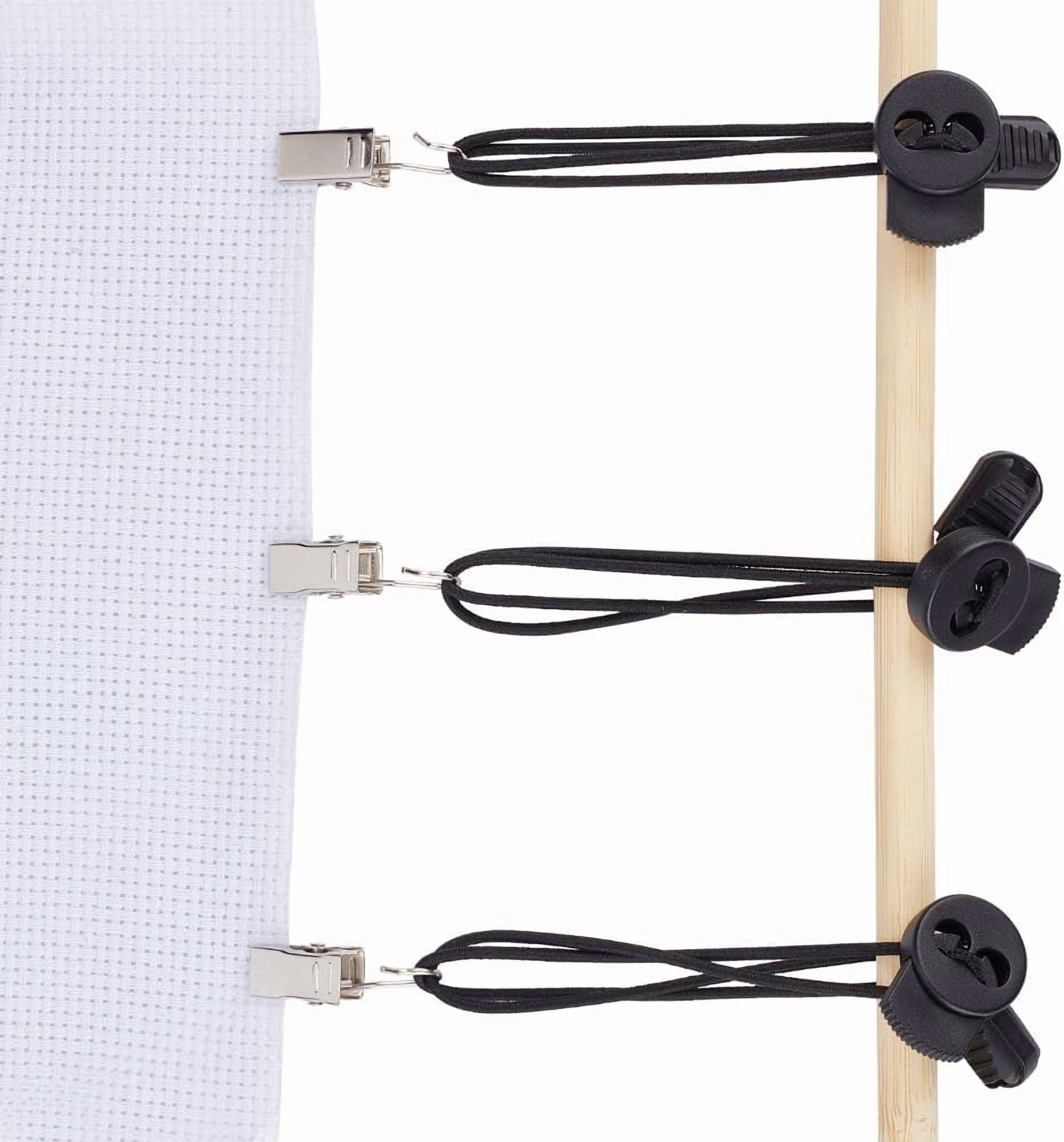 10 Set Stretch Clip for Stitch Black Stitch Side Clips Side Tensioners ...