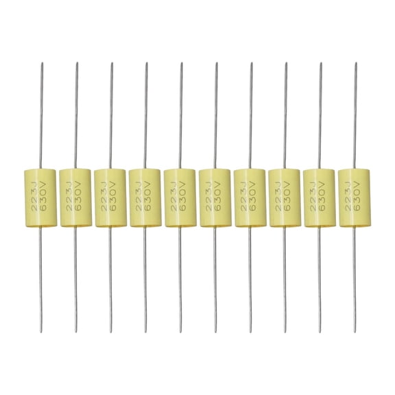 10 Set Tone Capacitors Guitar Capacitors Electric Guitar Parts Small Size ABS Metal for DIY Bass Instrument Players