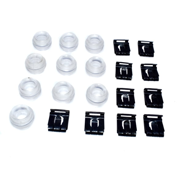 10 Set Transmission Gear Linkage Shifter Bushing w/Clip for Mercedes 1967-1996