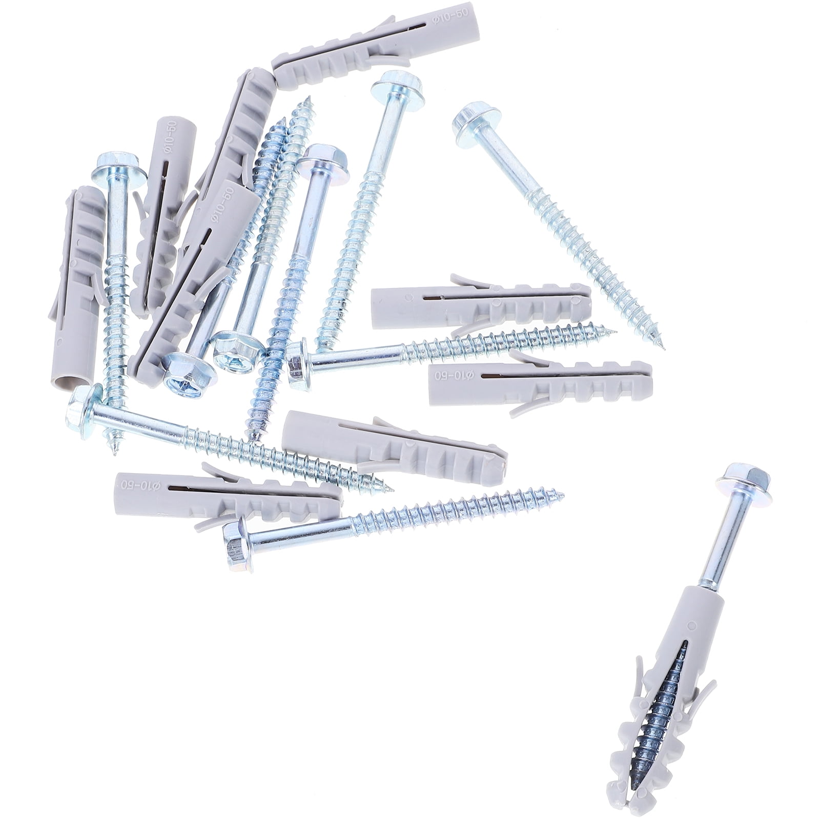 10 Sets Bolts Anchor Point Wall Anchors for Brick Exhaust Hood Screws