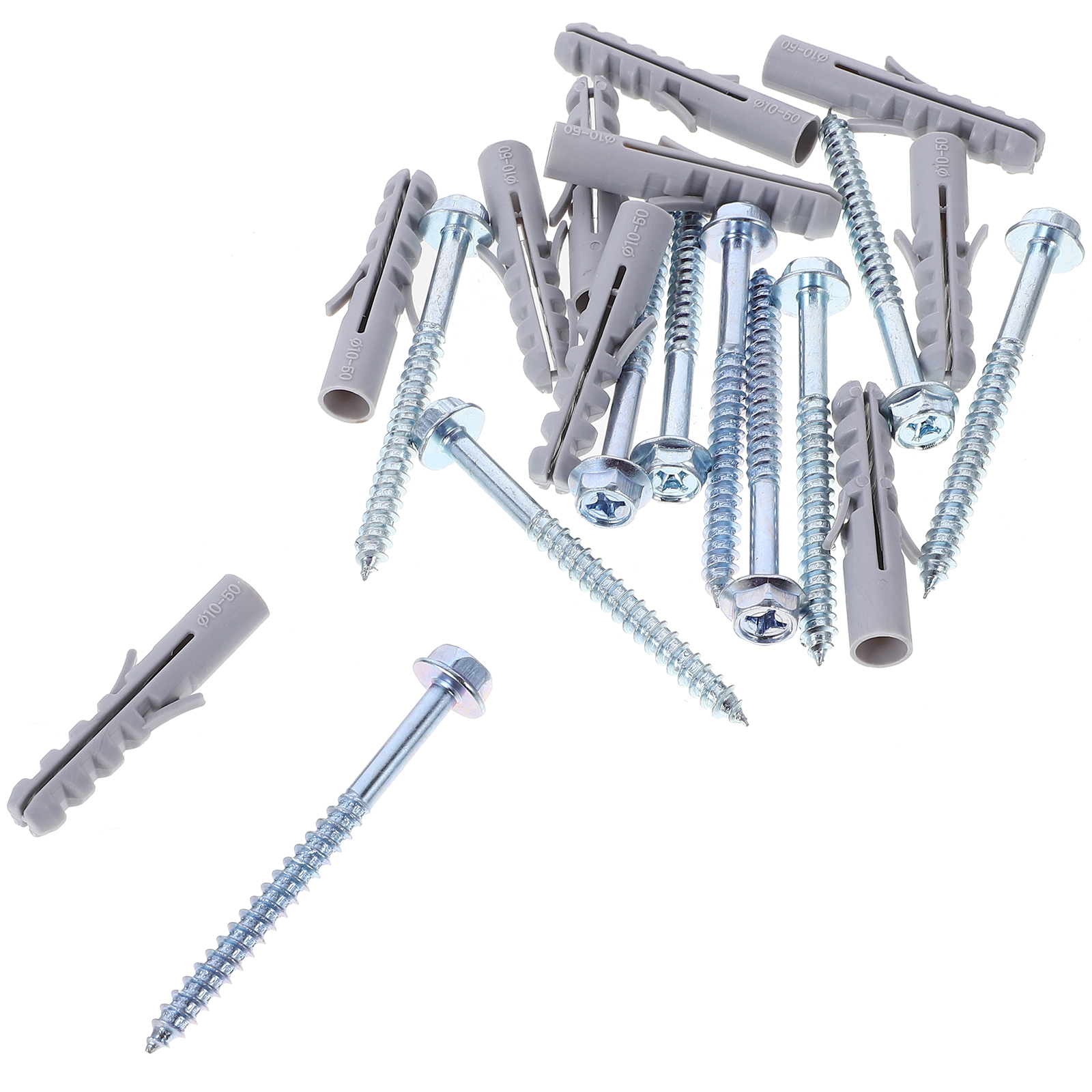 10 Sets Bolts Wall for Brick Tv Mount Anchors Expansion Tube