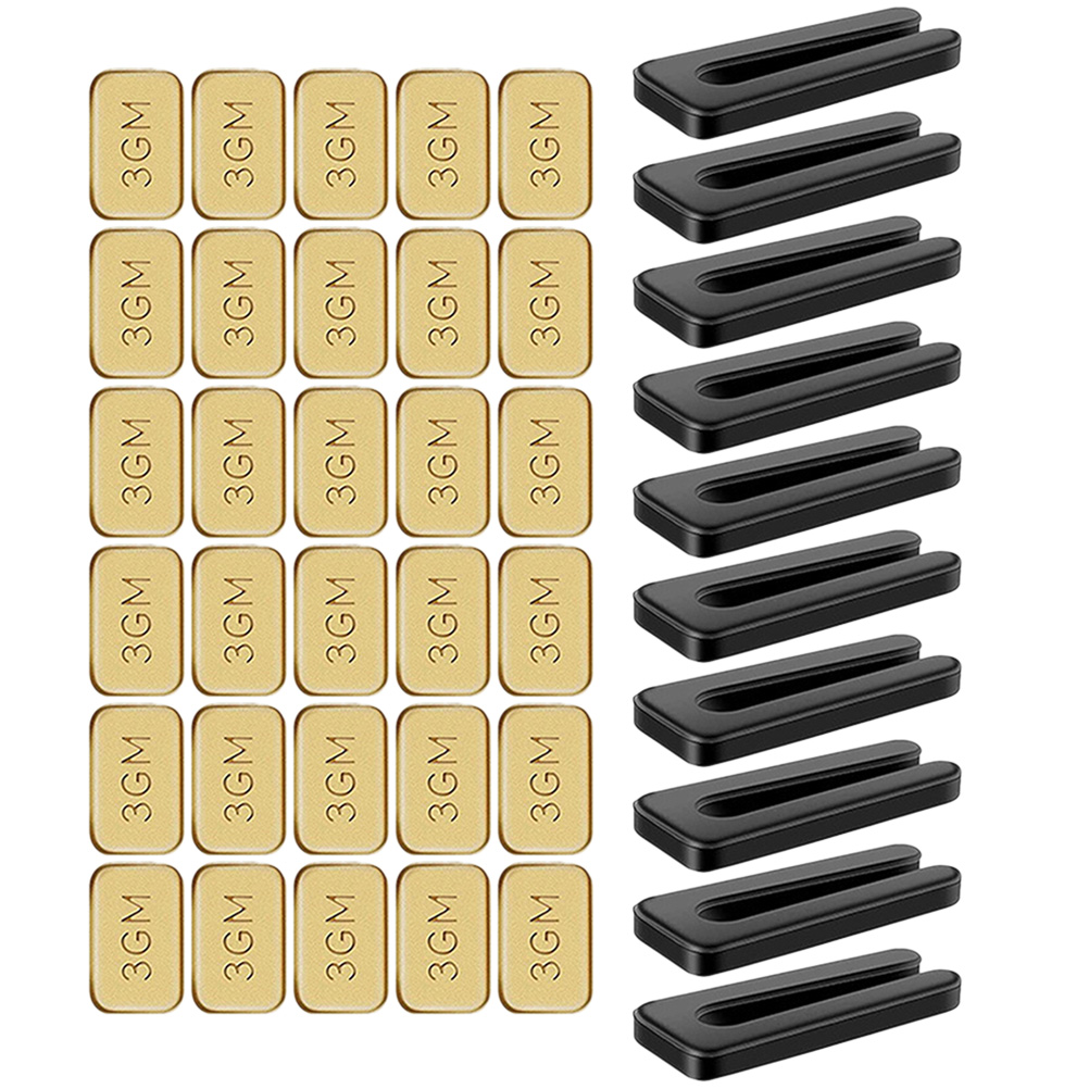 10 Sets Ceiling Fan Blade Balancing Kit Including Fan Balance Clips And