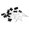 10 Sets Charging Port Micro USB Plug for Protection 3.5mm Earphone
