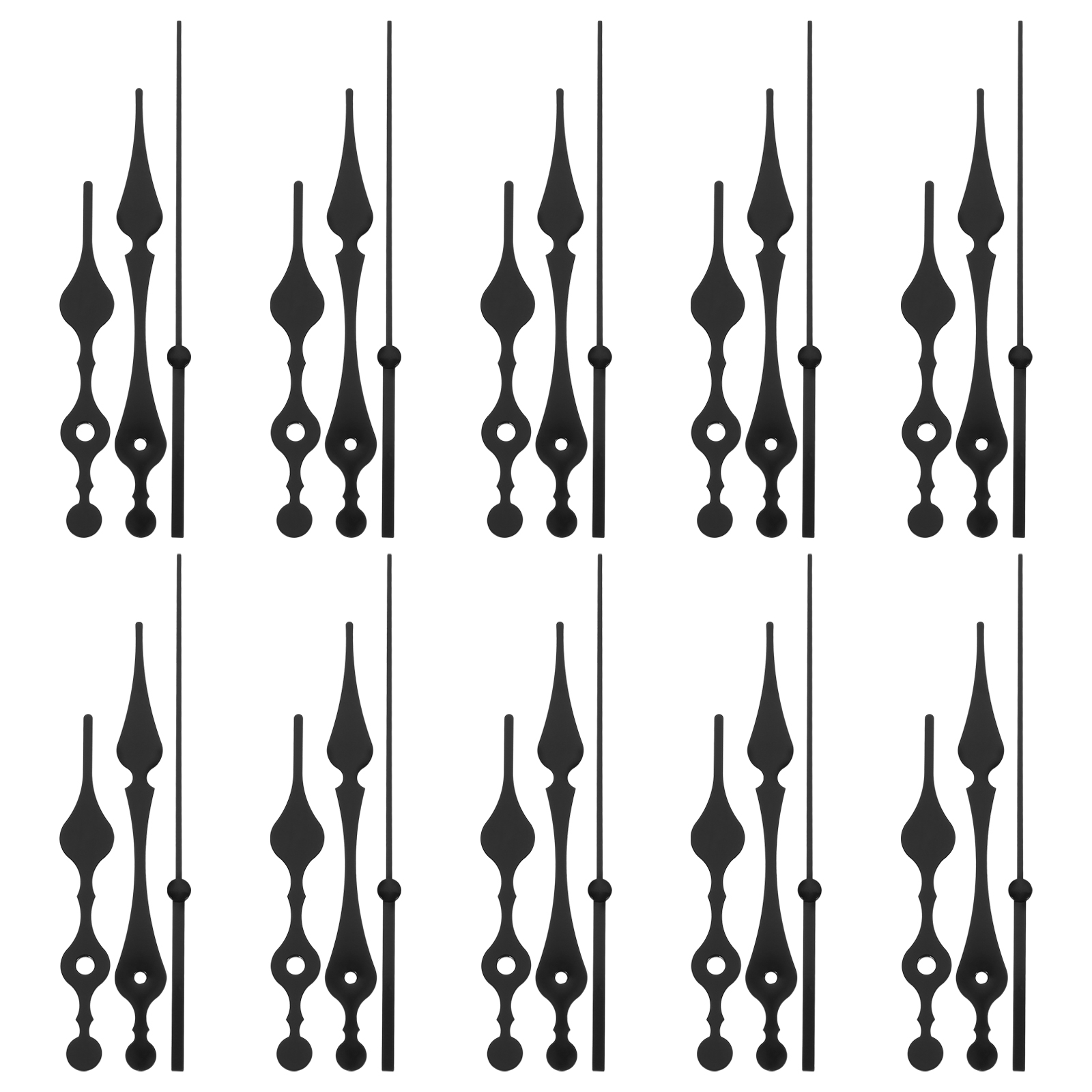10 Sets Clocks Clock Hands Replacement DIY Clock Hands Clock Hands for