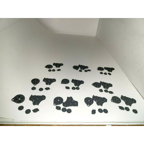 10 Sets Contact Pads Rubber Conductive Buttons for GameCube Controller