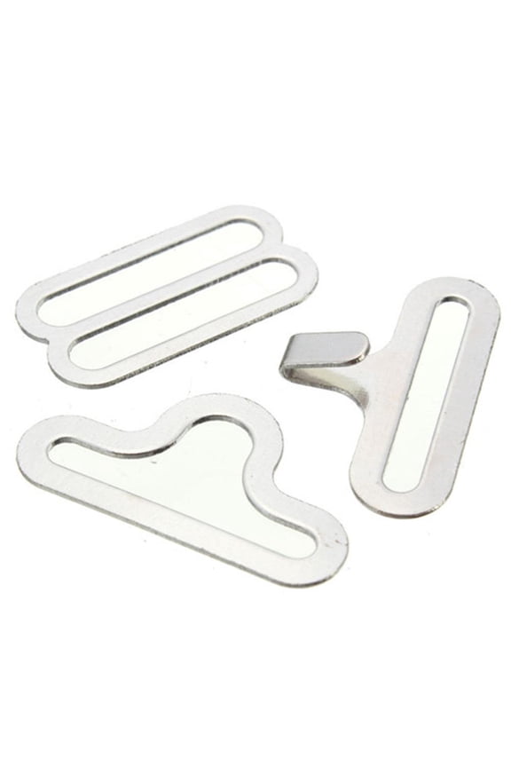 10 Sets  DIY Bow Tie Clips Hardware Cravat Clips Hook Fastener For Necktie Strap Tool