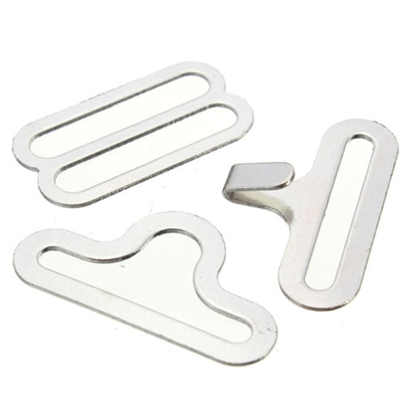 10 Sets DIY Bow Tie Clips Hardware Cravat Clips Hook Fastener For Necktie Strap Tool