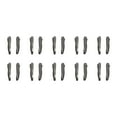 thumbnail image 1 of 10 Sets Double Open Zipper Repair Latch Kits, #8 Insert Pins for Jacket Coat, Metallic Black, 1 of 5