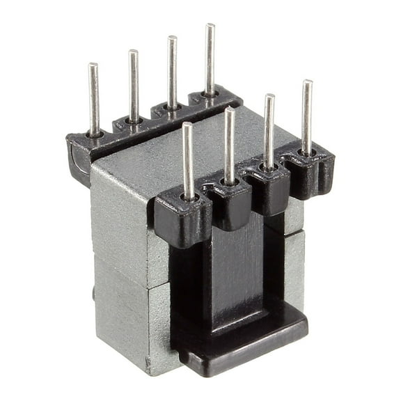 10 Sets EE10 4+4pin Transformer Bobbin PC40 Ferrite Core Vertical 20 Ferrite Halves+10 Bobbin