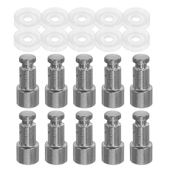ADDHAT 10 Sets Pressure Cooker Safety Relief Valves Sealing Replacement Parts