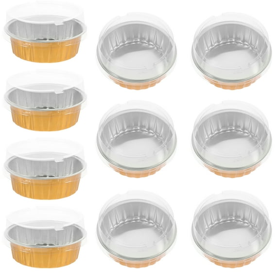 HEALEEP Dessert Baking Cups Assorted .32X4.32X1.34in 10 Sets