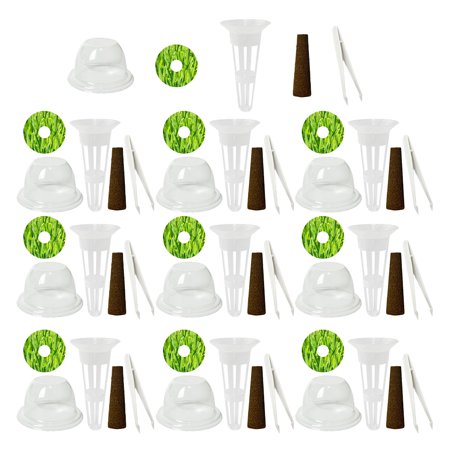 10 Sets Hydroponic Growing Kit Replacement Grow Baskets Hydroponics Garden Accessories Hydroponic Grow Baskets