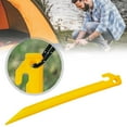 thumbnail image 1 of 10 Sets Inflatable Stakes Replacement Yard Inflatable Plastic Stakes and Tethers for Lawn Tents Pegs Outdoor Camping Canopy, Anchoring Ground Stake for Garden Inflatables Accessories, 1 of 5