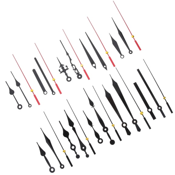 10 Sets LED Digital Wall Clock Retro Hands Movement Replacement Kit for Repair