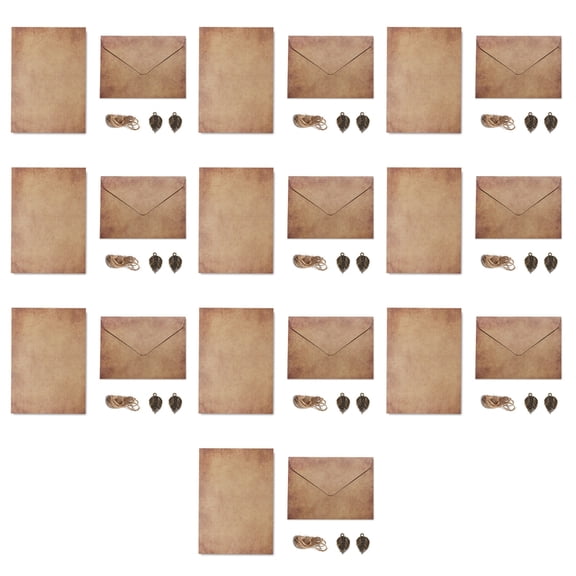 10 Sets Letter Paper Envelopes Package Antique Paper Vintage Paper and Envelopes Vintage Letter Paper Small Envelopes