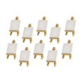 thumbnail image 1 of 10 Sets Mini Display Easel With Canvas 8X8Cm Wedding Table Numbers Painting Hobby Painting Craft Diy Drawing Small Table Easel Gift, 1 of 6