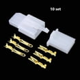 thumbnail image 1 of 10 Sets Of 2.8Mm Motorcycle Male and Female Terminal Car Connector 2/3/4/6/9Pin 3Pin, 1 of 5
