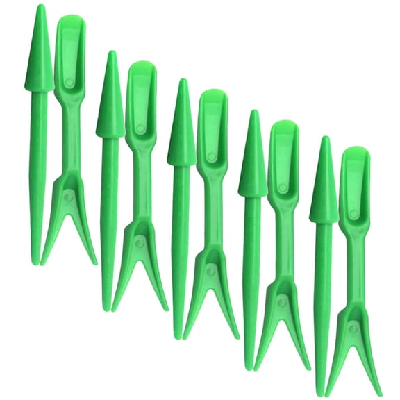 GETAJGHSD 10 Sets Green Abs Mini Planting Tool for Succulent Transplanting and Indoor Gardening