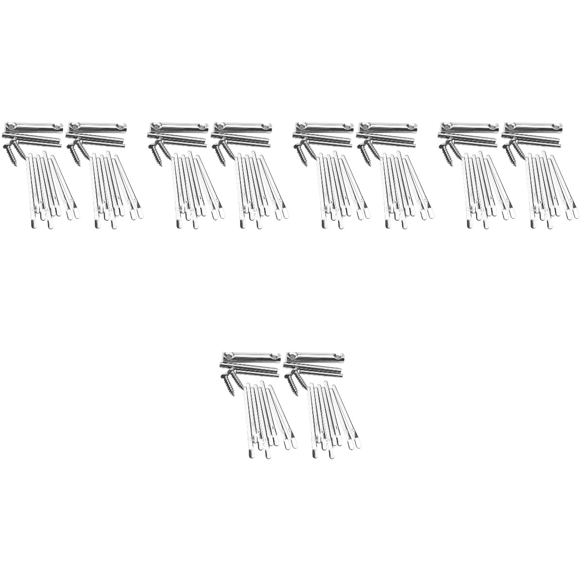 10 Sets Thumb Piano Shrapnel DIY 8-Keys Kids Musical Instruments ...