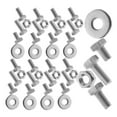 10 Sets Wheelbarrows Bolts Carriage Lengthen Stainless Steel