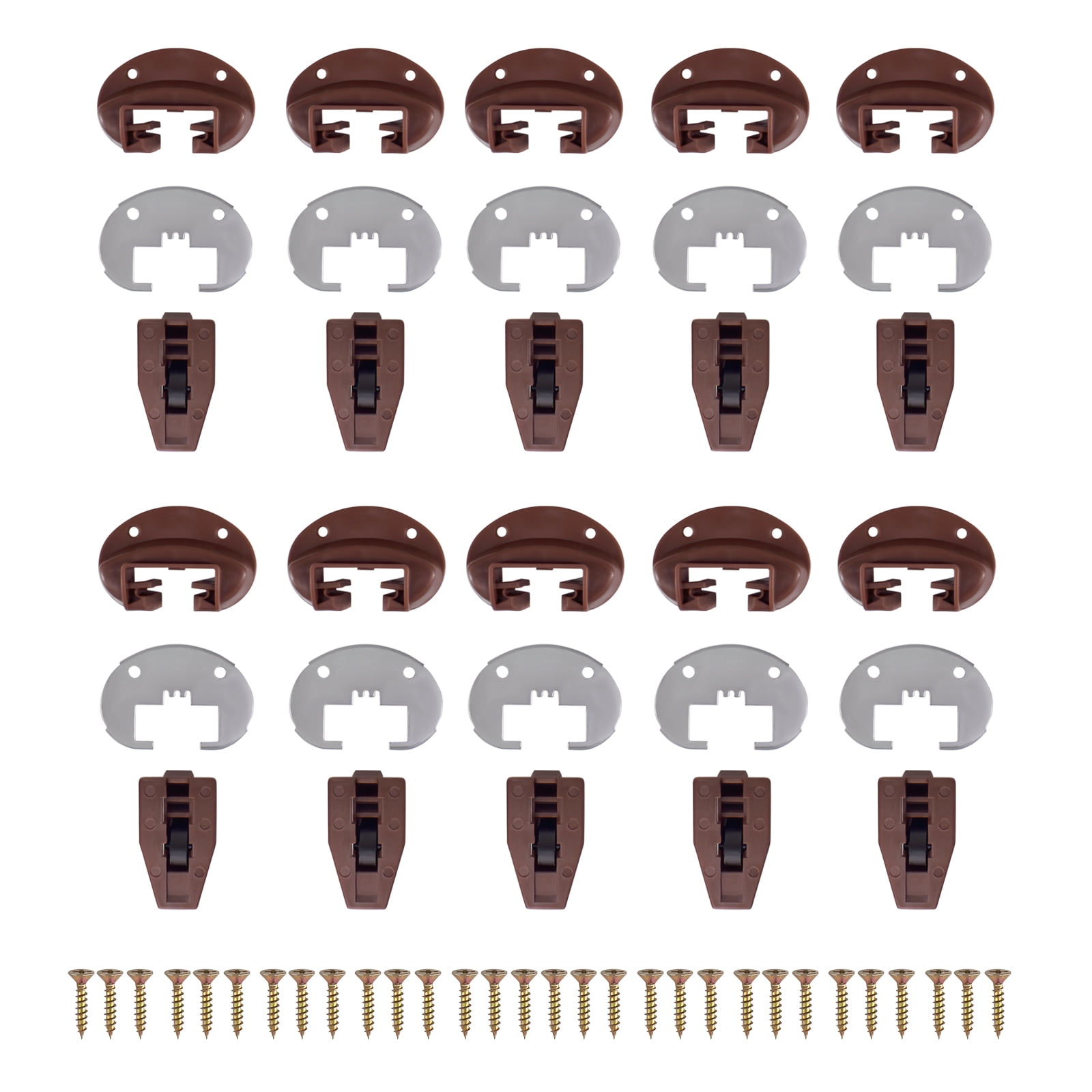 10 Sets of Improved Commercial Rite Track 2 Drawer Guides Parts Fits